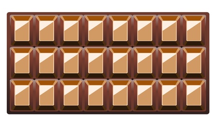 Chocolate Background Withのイラスト素材