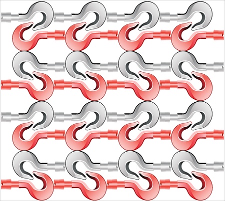 Industrial hook backgroundのイラスト素材