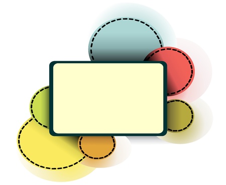 Abstract background with vector design elements のイラスト素材