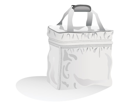 bag isolated over whiteのイラスト素材