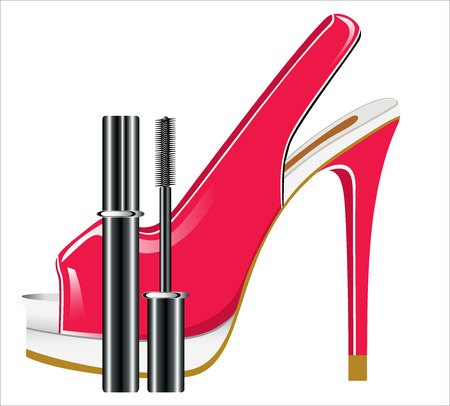 Ladies shoesのイラスト素材