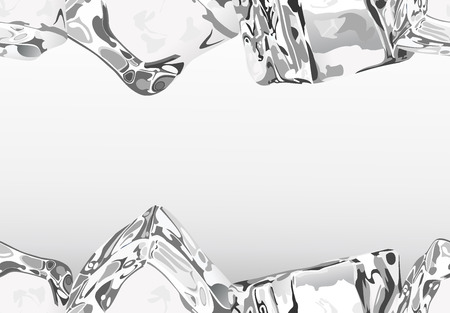 cubes of ice Seamless.のイラスト素材