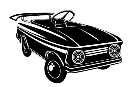 Retro car  Sport car のイラスト素材