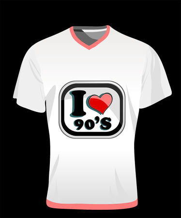 Vector. T-shirt designのイラスト素材