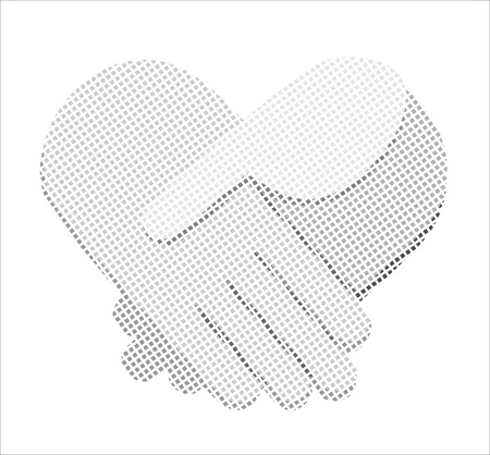 Hand shakeのイラスト素材