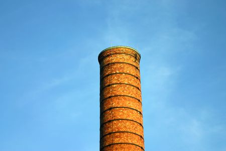 Industrial smoke stack