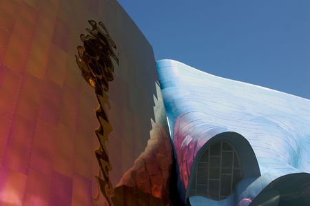 Modern Artistic buildingの写真素材