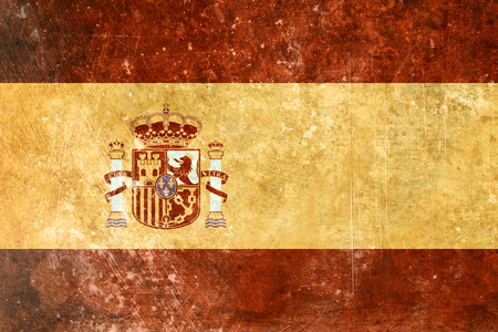 old retro flag of a countryの写真素材