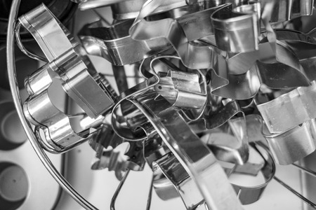 baking moulds for Christmas biscuits cookie cutterの写真素材