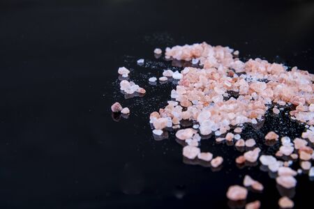 very salty and healthy to cook with wooden spoonの写真素材