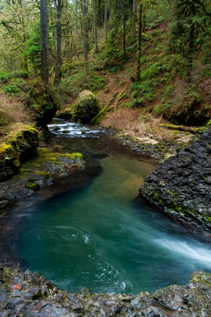 swirling waterの写真素材