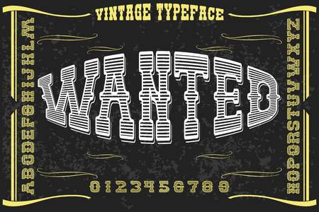 Font handcrafted vector script alphabet font vectorのイラスト素材