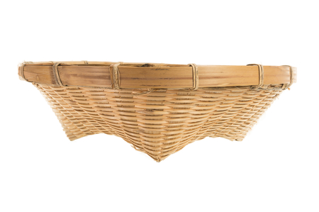 empty thailand style basketの写真素材