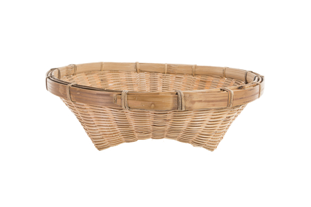 empty thailand style basketの写真素材