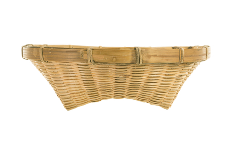 empty thailand style basketの写真素材