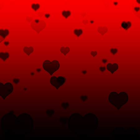 Abstract hearth backgroundの写真素材