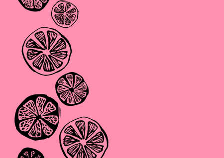 Textile material inspired by citrus fruits