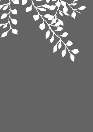 Textile background material with branches designedの写真素材