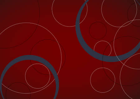 The background material of the design which used a lot of circlesの写真素材