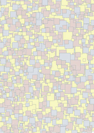 Geometric background with a lot of squares