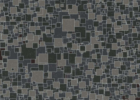 Geometric background with a lot of squares