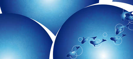 Background materials designed with nature as the subjectの写真素材