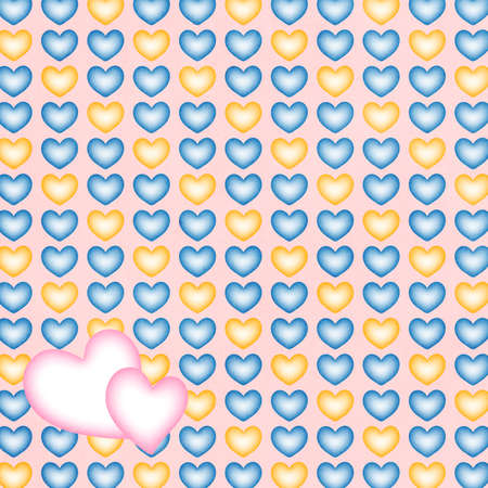 Heart-inspired parts and background materials