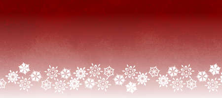 Background material of the image of snowflakes for Christmasの写真素材