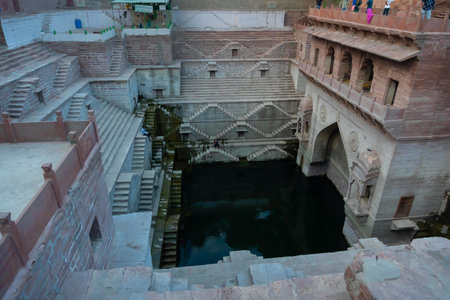 Toorji's Step Well, Toorji ki Jhalara, Toorj ki jhalra, was built in 1740s.Hand carved step well...