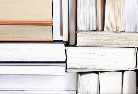 Educational Background, Old Booksの写真素材