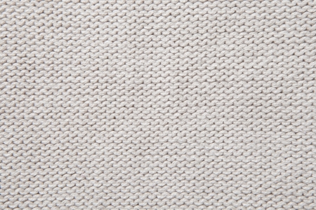 White wool knitted fabric textureの写真素材