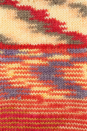 Wool knitted textured backgroundの写真素材