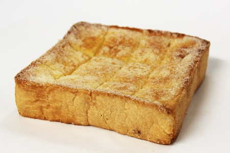  bread Coated with brown sugar and butter
