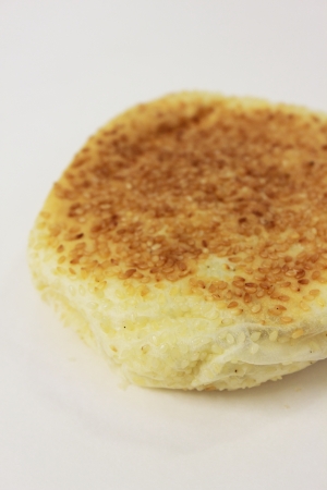 A Bread dumplings And decorated with sesameの写真素材