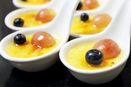 A Delicious creme caramel dessert. french cuisineの写真素材