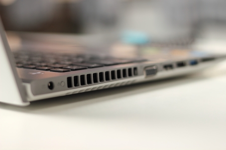 The long-lasting ventilator in a notebookの写真素材