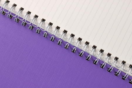 A background Stationeryl open notebooks  learning equipmentの写真素材