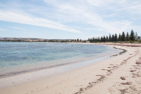 Panoramic view of  seaside in South Australiaの写真素材