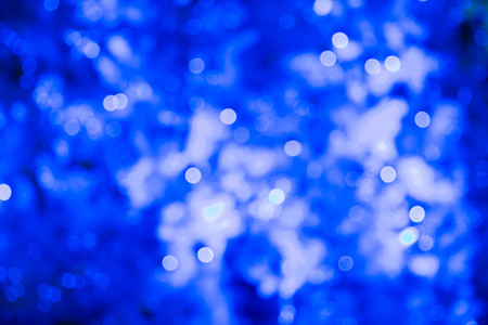 A abstract blur Blue  ligth Christmas technology  backgroundの写真素材