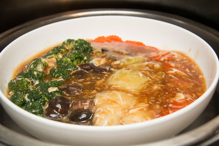 A  mixed vegetables for lunch - Thai cuisineの写真素材