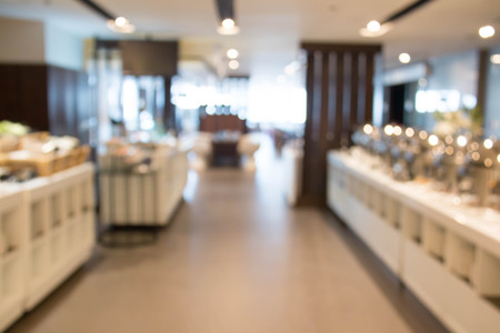 A  blurry decoration restaurant  and cafe soft and blurの写真素材