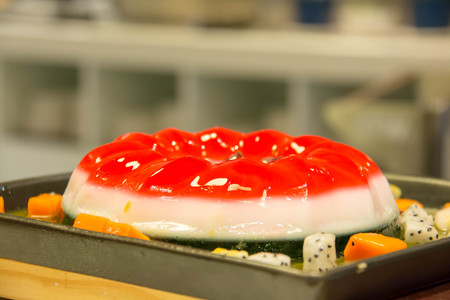 A delicious dessert cake for tea and coffee
