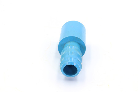 PVC Pipe connections, PVC Pipe fitting, PVC Coupling isolated on white background. High resolution...