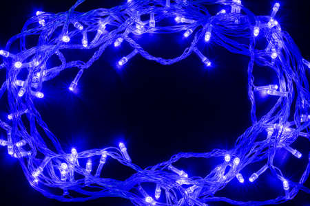 roll of wire micro led string light, Christmas lightsの写真素材