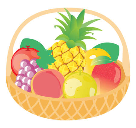 An illustration of Fruit basketの販売画像