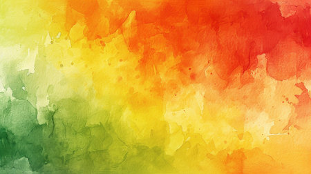 Abstract colorful watercolor for background. AI-Generated Imagesの素材