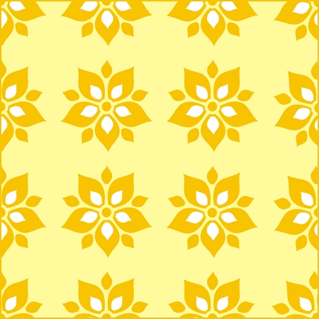 Floral pattern wallpaperのイラスト素材