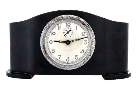 Old isolated clock