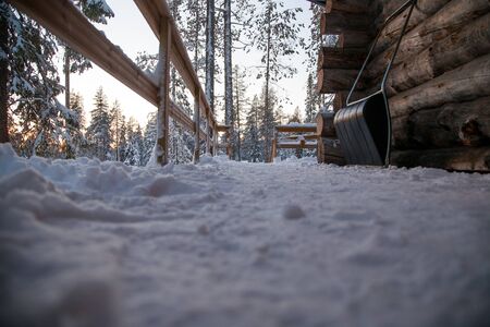 Starting Fire for Charcoal Grill. Arm With Long-Handled Tongs Setting Fire Closeup. Bright Flames and Burning Wood. Get Your Grill On. Fire Preparation for Barbecue.の写真素材