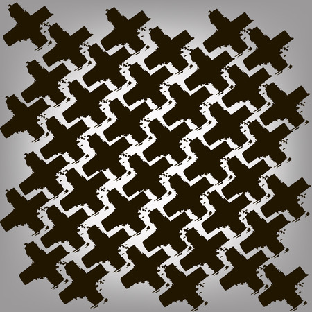 grunge black and white abstract background.  illustration